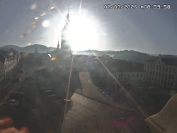 Náměstí, koste sv. Markéty