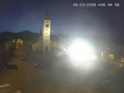 Náměstí, koste sv. Markéty