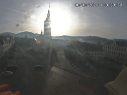 Náměstí, koste sv. Markéty