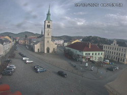 Náměstí, koste sv. Markéty