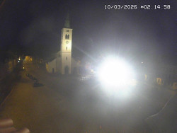 Náměstí, koste sv. Markéty