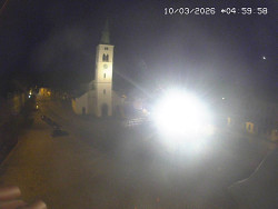 Náměstí, koste sv. Markéty