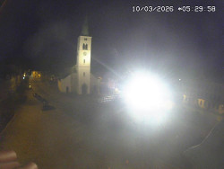 Náměstí, koste sv. Markéty