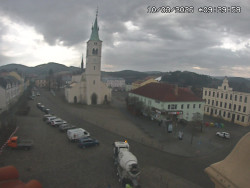 Náměstí, koste sv. Markéty