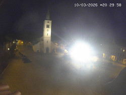 Náměstí, koste sv. Markéty