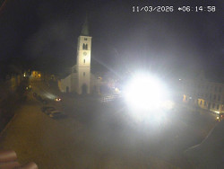 Náměstí, koste sv. Markéty