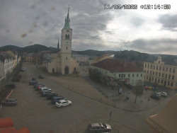 Náměstí, koste sv. Markéty