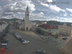 Náměstí, koste sv. Markéty