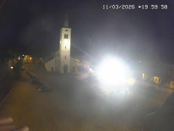 Náměstí, koste sv. Markéty