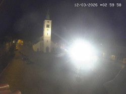 Náměstí, koste sv. Markéty