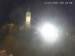 Náměstí, koste sv. Markéty