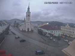 Náměstí, koste sv. Markéty