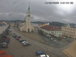 Náměstí, koste sv. Markéty