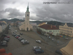 Náměstí, koste sv. Markéty