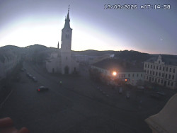 Náměstí, koste sv. Markéty