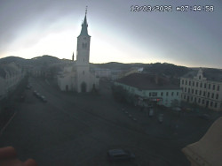 Náměstí, koste sv. Markéty