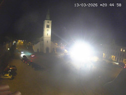 Náměstí, koste sv. Markéty