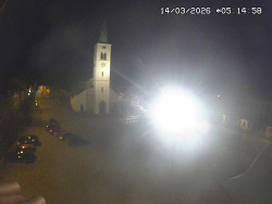 Náměstí, koste sv. Markéty