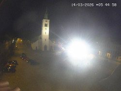 Náměstí, koste sv. Markéty