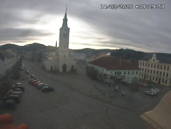 Náměstí, koste sv. Markéty