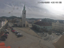 Náměstí, koste sv. Markéty