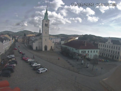 Náměstí, koste sv. Markéty