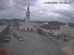 Náměstí, koste sv. Markéty