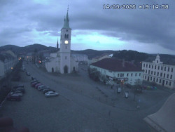 Náměstí, koste sv. Markéty