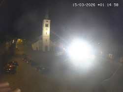 Náměstí, koste sv. Markéty