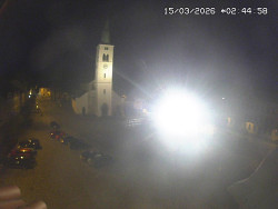 Náměstí, koste sv. Markéty