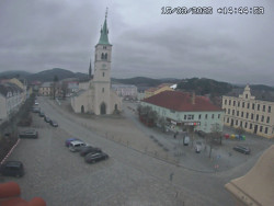 Náměstí, koste sv. Markéty