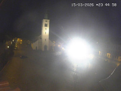 Náměstí, koste sv. Markéty