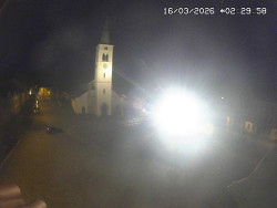 Náměstí, koste sv. Markéty