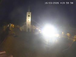 Náměstí, koste sv. Markéty