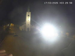 Náměstí, koste sv. Markéty