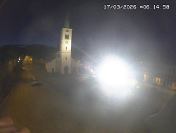 Náměstí, koste sv. Markéty