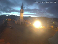 Náměstí, koste sv. Markéty