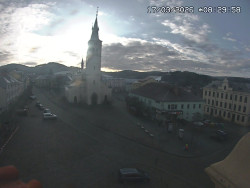 Náměstí, koste sv. Markéty