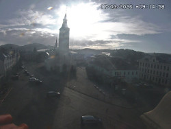 Náměstí, koste sv. Markéty