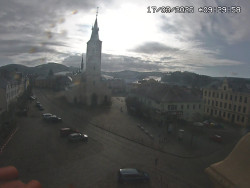 Náměstí, koste sv. Markéty