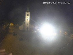 Náměstí, koste sv. Markéty