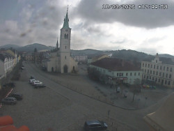 Náměstí, koste sv. Markéty