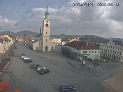 Náměstí, koste sv. Markéty