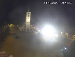 Náměstí, koste sv. Markéty