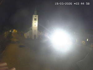 Město Kašperské Hory - Náměstí, koste sv. Markéty - 19.3.2026 v 02:45 Město Kašperské Hory - Náměstí, koste sv. Markéty - 19.3.2026 v 02:45