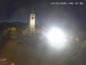 Město Kašperské Hory - Náměstí, koste sv. Markéty - 19.3.2026 v 05:15 Město Kašperské Hory - Náměstí, koste sv. Markéty - 19.3.2026 v 05:15
