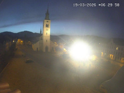 Náměstí, koste sv. Markéty