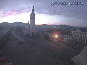 Město Kašperské Hory - Náměstí, koste sv. Markéty - 19.3.2026 v 06:00 Město Kašperské Hory - Náměstí, koste sv. Markéty - 19.3.2026 v 06:00