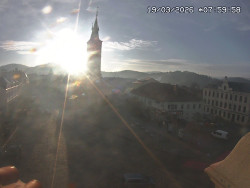 Náměstí, koste sv. Markéty