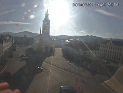 Náměstí, koste sv. Markéty